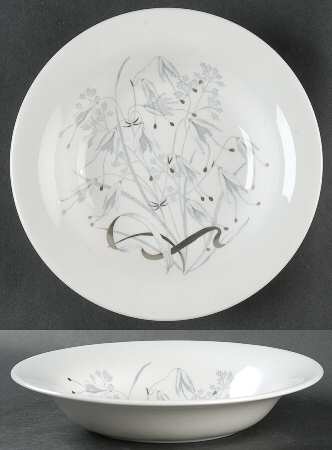 Wild Oats Bone China Coupe Soup Bowl