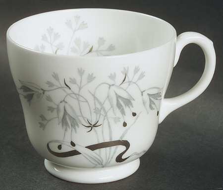 Wild Oats Bone China Footed Cup