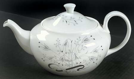 Wild Oats Bone China Teapot & Lid