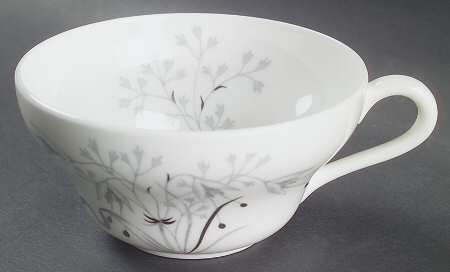 Wild Oats Bone China Flat Cup
