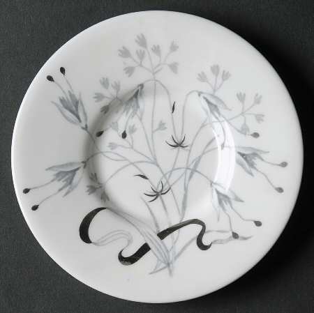 Wild Oats Bone China Saucer for Bond Shape Demitasse Cup