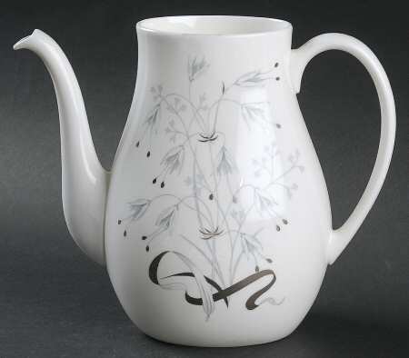 Wild Oats Bone China Small Coffee Pot No Lid