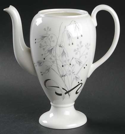 Wild Oats Bone China Coffee Pot No Lid