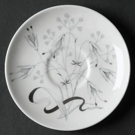Wild Oats Bone China Saucer for Demitasse Cup