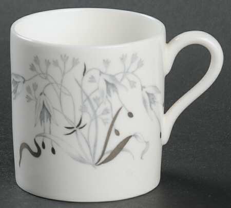 Wild Oats Bone China Bond Shape Demitasse Cup