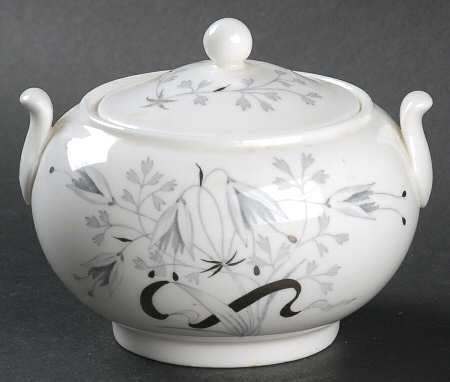 Wild Oats Bone China 146 Shape Sugar Bowl & Lid
