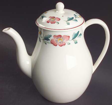 Wild Poppy Coffee Pot & Lid