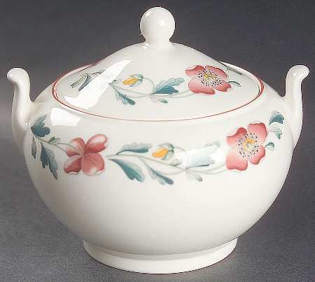Wild Poppy 146 Shape Sugar Bowl & Lid