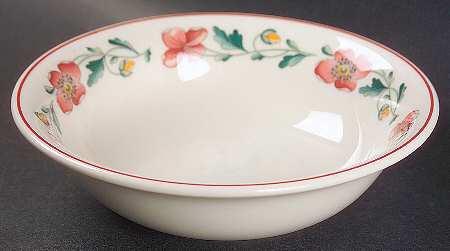 Wild Poppy Coupe Cereal Bowl