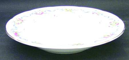 Williamsburg Ribbon Rim Soup Bowl