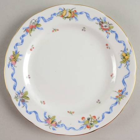 Williamsburg Ribbon Salad Plate
