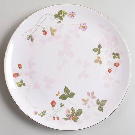 Wild Strawberry (Bone & Oven To Table) Coupe Dinner Plate
