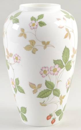 Wild Strawberry (Bone & Oven To Table) Large Ginger Jar No Lid