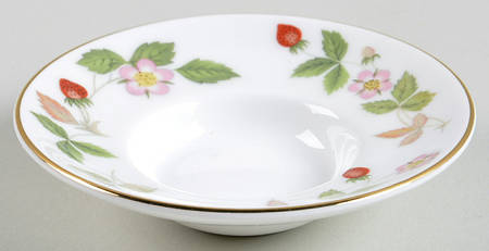 Wild Strawberry (Bone & Oven To Table) 3-Piece Pot de Creme, Underplate Only