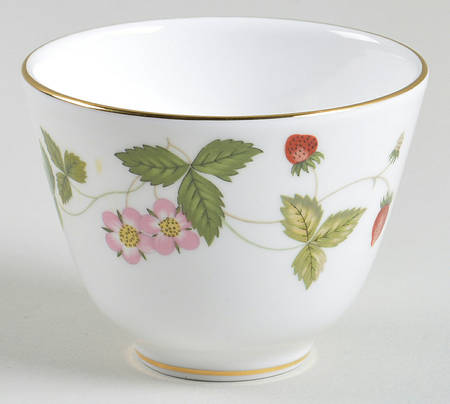 Wild Strawberry (Bone & Oven To Table) 3-Piece Pot de Creme, Base Only