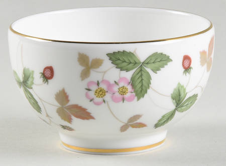 Wild Strawberry (Bone & Oven To Table) Mini Rice/Open Sugar Bowl