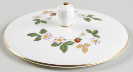Wild Strawberry (Bone & Oven To Table) Murray Dish, Lid Only