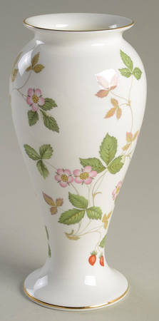 Wild Strawberry (Bone & Oven To Table) 8" Vase