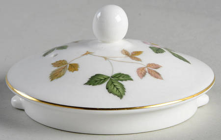 Wild Strawberry (Bone & Oven To Table) Lid for Teapot
