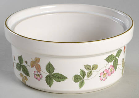 Wild Strawberry (Bone & Oven To Table) Individual Casserole No Lid