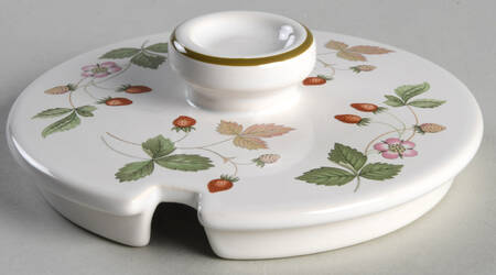 Wild Strawberry (Bone & Oven To Table) Lid for Individual Casserole