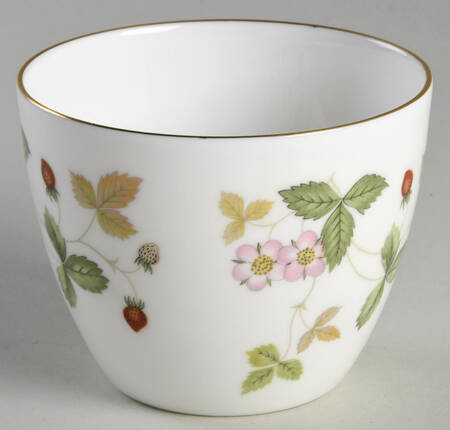 Wild Strawberry (Bone & Oven To Table) Open Sugar Bowl