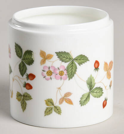 Wild Strawberry (Bone & Oven To Table) Candy Jar No Lid