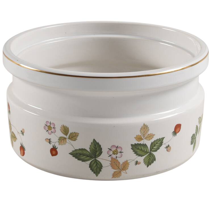 Wild Strawberry (Bone & Oven To Table) 1.5 Qt Round Casserole No Lid