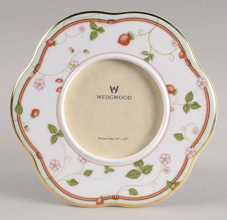 Wild Strawberry (Bone & Oven To Table) Frame-Holds 3 1/2" X 3 1/2"