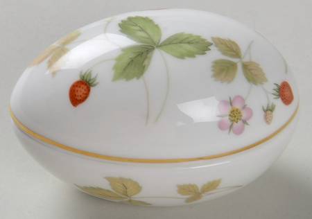 Wild Strawberry (Bone & Oven To Table) 2" Egg Box & Lid