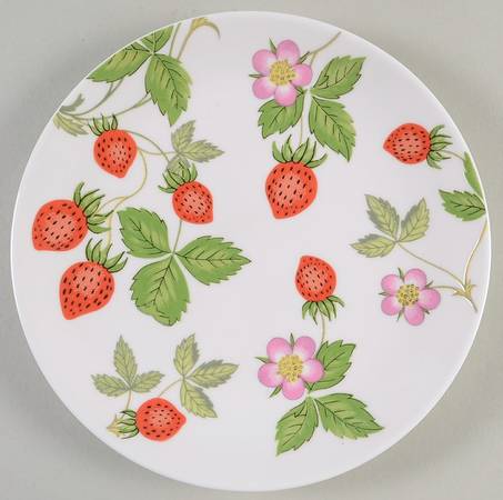 Wild Strawberry (Bone & Oven To Table) Child's Plate