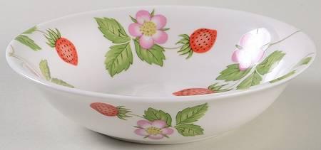 Wild Strawberry (Bone & Oven To Table) Child's Bowl