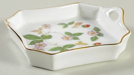 Wild Strawberry (Bone & Oven To Table) 4" Trinket Tray