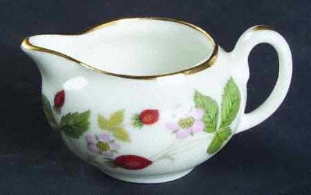 Wild Strawberry (Bone & Oven To Table) Miniature Creamer