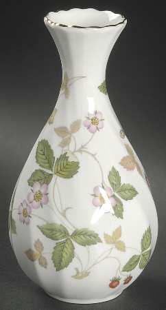 Wild Strawberry (Bone & Oven To Table) 5" Bud Vase