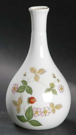 Wild Strawberry (Bone & Oven To Table) 5" Bud Vase