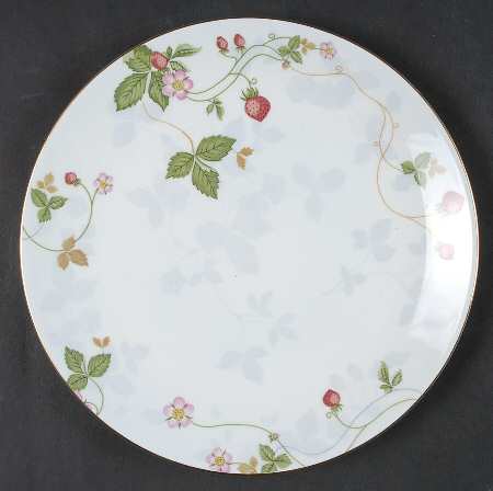 Wild Strawberry (Bone & Oven To Table) Coupe Salad Plate