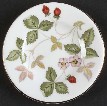 Wild Strawberry (Bone & Oven To Table) Miniature Plate