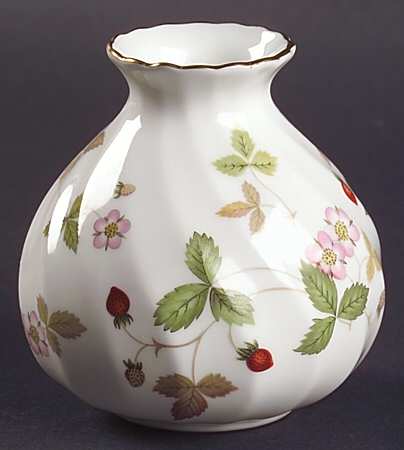 Wild Strawberry (Bone & Oven To Table) 3" Vase