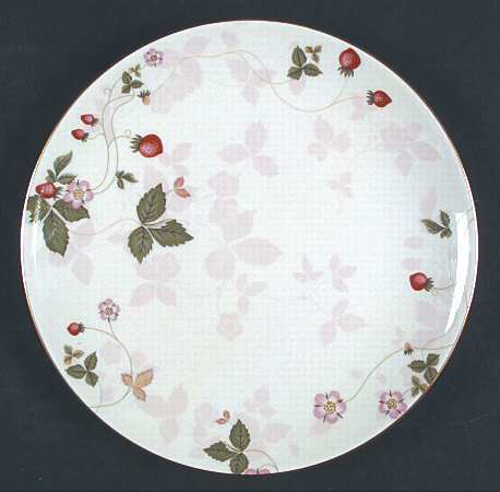 Wild Strawberry (Bone & Oven To Table) Coupe Salad Plate
