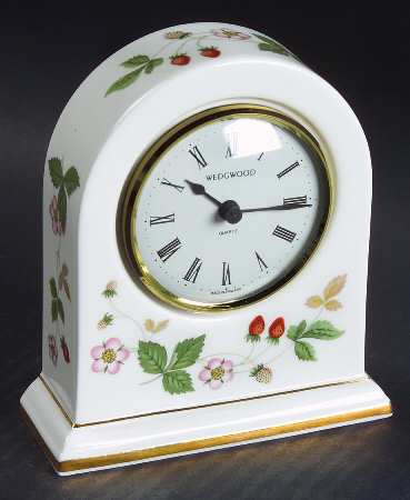 Wild Strawberry (Bone & Oven To Table) Medium Clock Dome