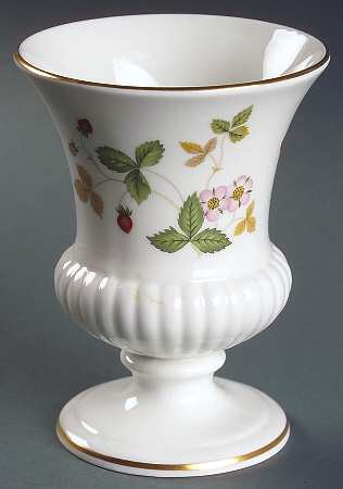 Wild Strawberry (Bone & Oven To Table) 5" Vase