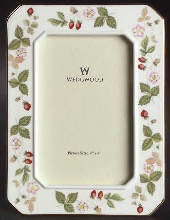 Wild Strawberry (Bone & Oven To Table) Frame-Holds 4" X 6"