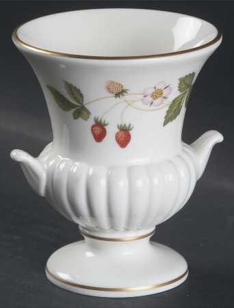 Wild Strawberry (Bone & Oven To Table) Urn Bud Vase
