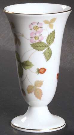 Wild Strawberry (Bone & Oven To Table) 4" Vase