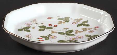 Wild Strawberry (Bone & Oven To Table) 7" Octagonal Dish