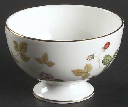 Wild Strawberry (Bone & Oven To Table) Mini Open Sugar Bowl