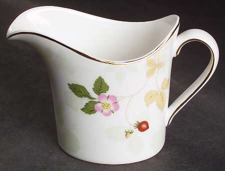 Wild Strawberry (Bone & Oven To Table) Oval Mini Creamer