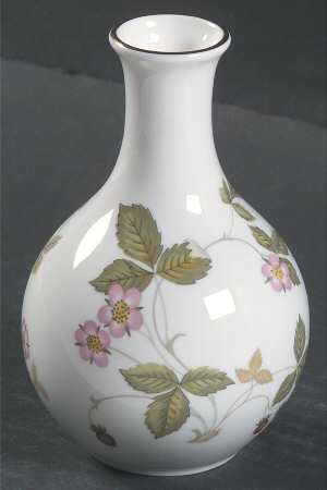 Wild Strawberry (Bone & Oven To Table) 4" Bud Vase