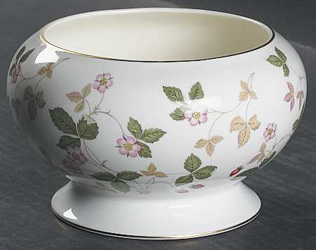 Wild Strawberry (Bone & Oven To Table) Rose Bowl